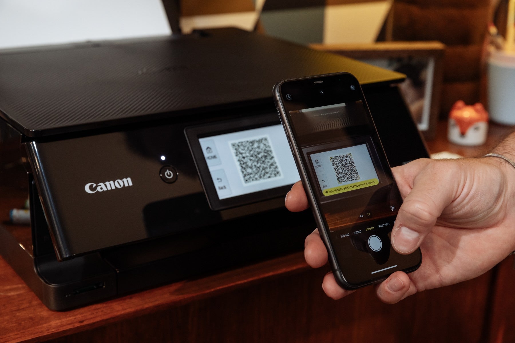 CANON PIXMA TS8750 MFP colour ink-jet A4 15 ipmprint 200 sheets USB 2.0 Wi-Fi black
