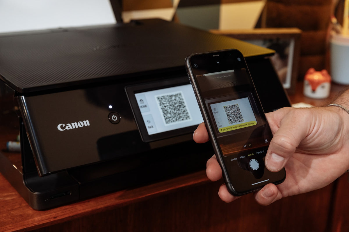 CANON PIXMA TS8750 MFP colour ink-jet A4 15 ipmprint 200 sheets USB 2.0 Wi-Fi black