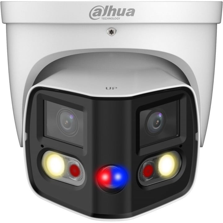 Dahua IPC-PDW3849-A180-E2-AS-PV-0280B Caméra double 4MP Full Color, 2.8mm, IR 25m, IVS, SMD, PoE, IP67