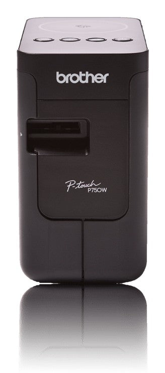Brother PT-P750W imprimante pour étiquettes 180 x 180 DPI 30 mm/sec Avec fil &sans fil HSE/TZe Wifi