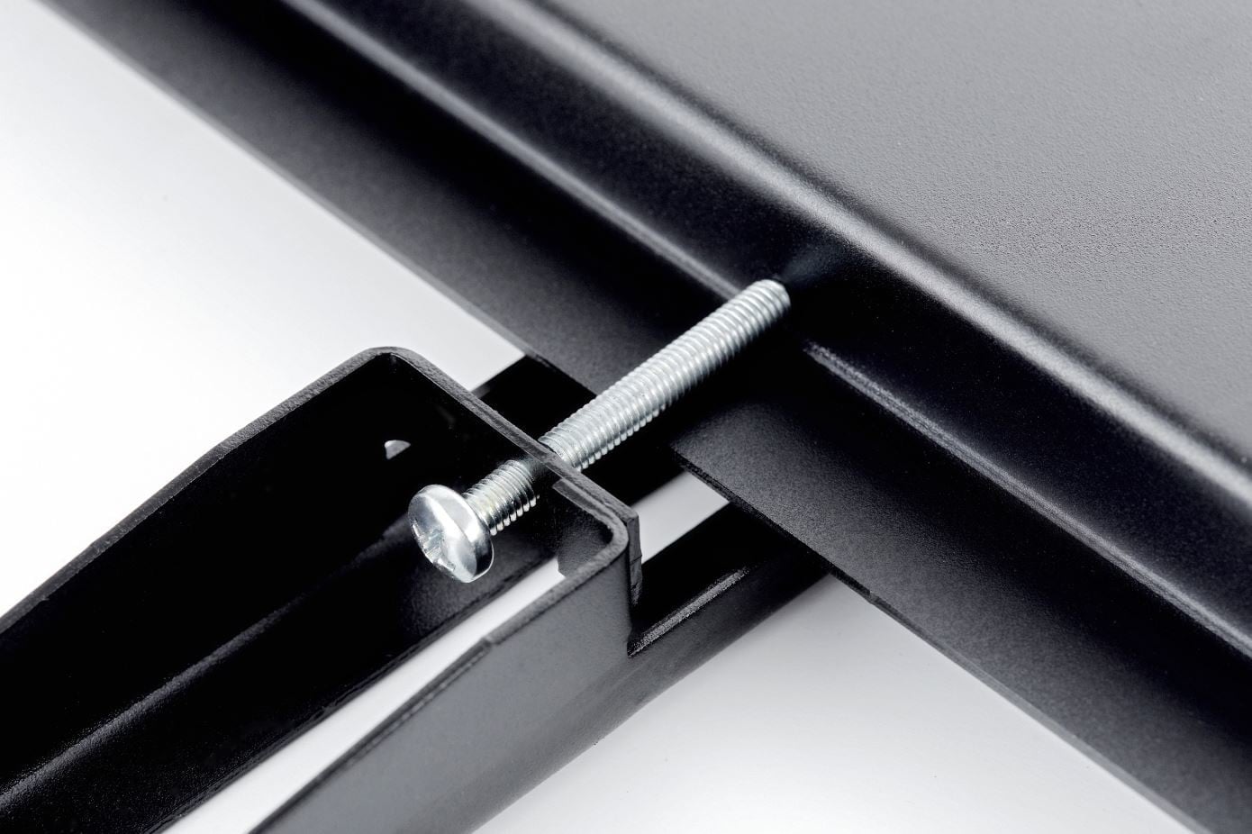 "Edbak FSM100 support d'écran plat pour bureau 139,7 cm (55"") Mur Noir"