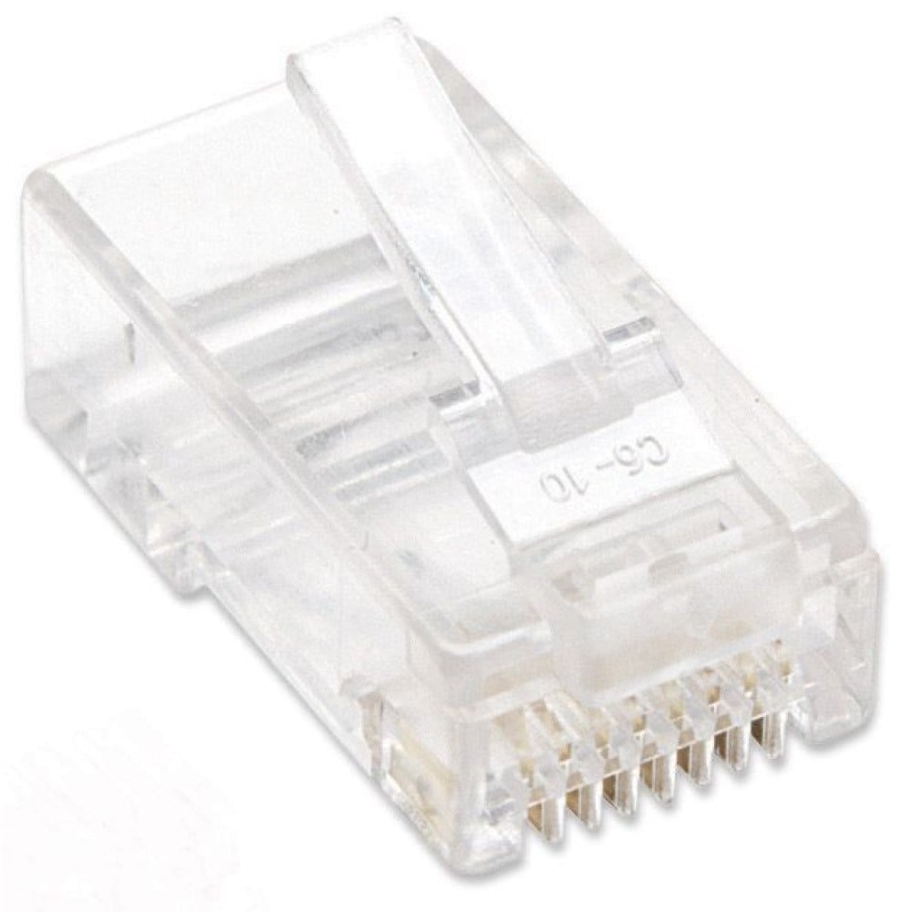 Techly IWP-JAR-C6RTY Connecteur RJ45 8P/8C Cat6 UTP, Fil, 100 pcs