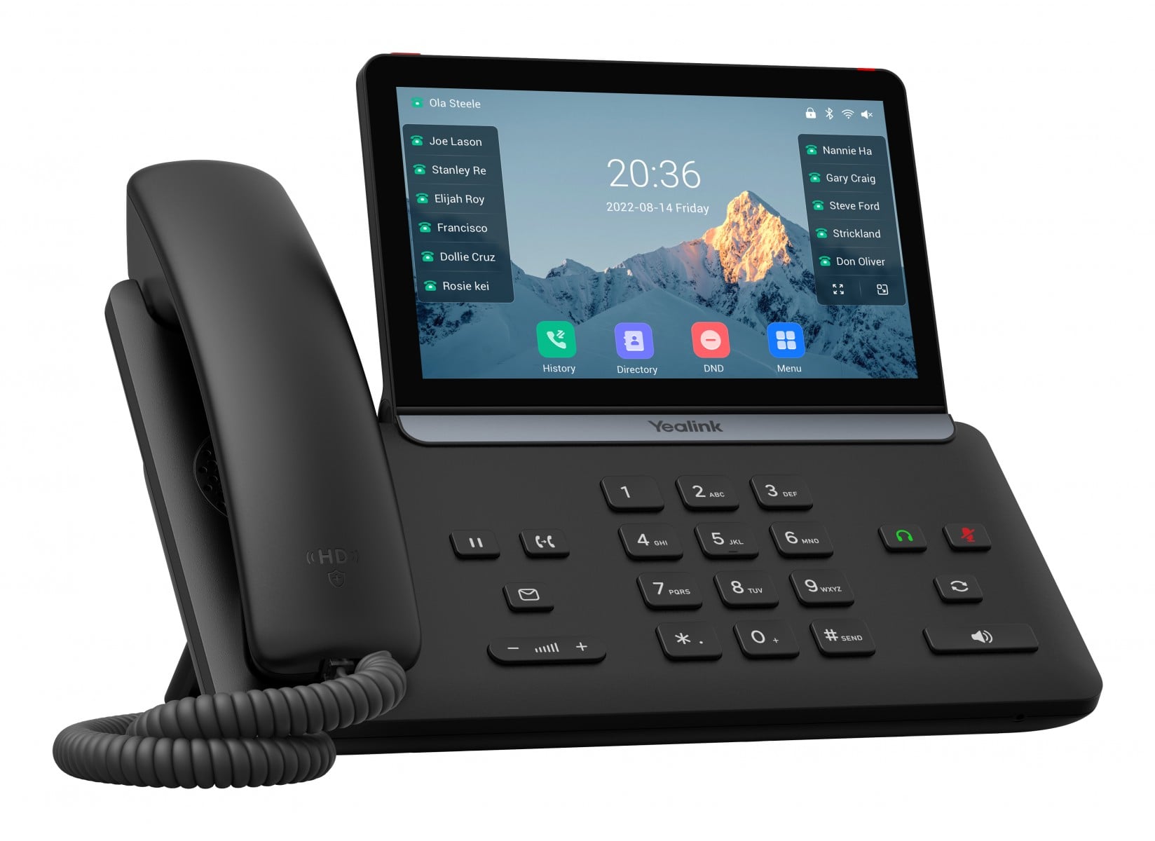 Téléphone IP SIP Yealink T87W (Wi-Fi)