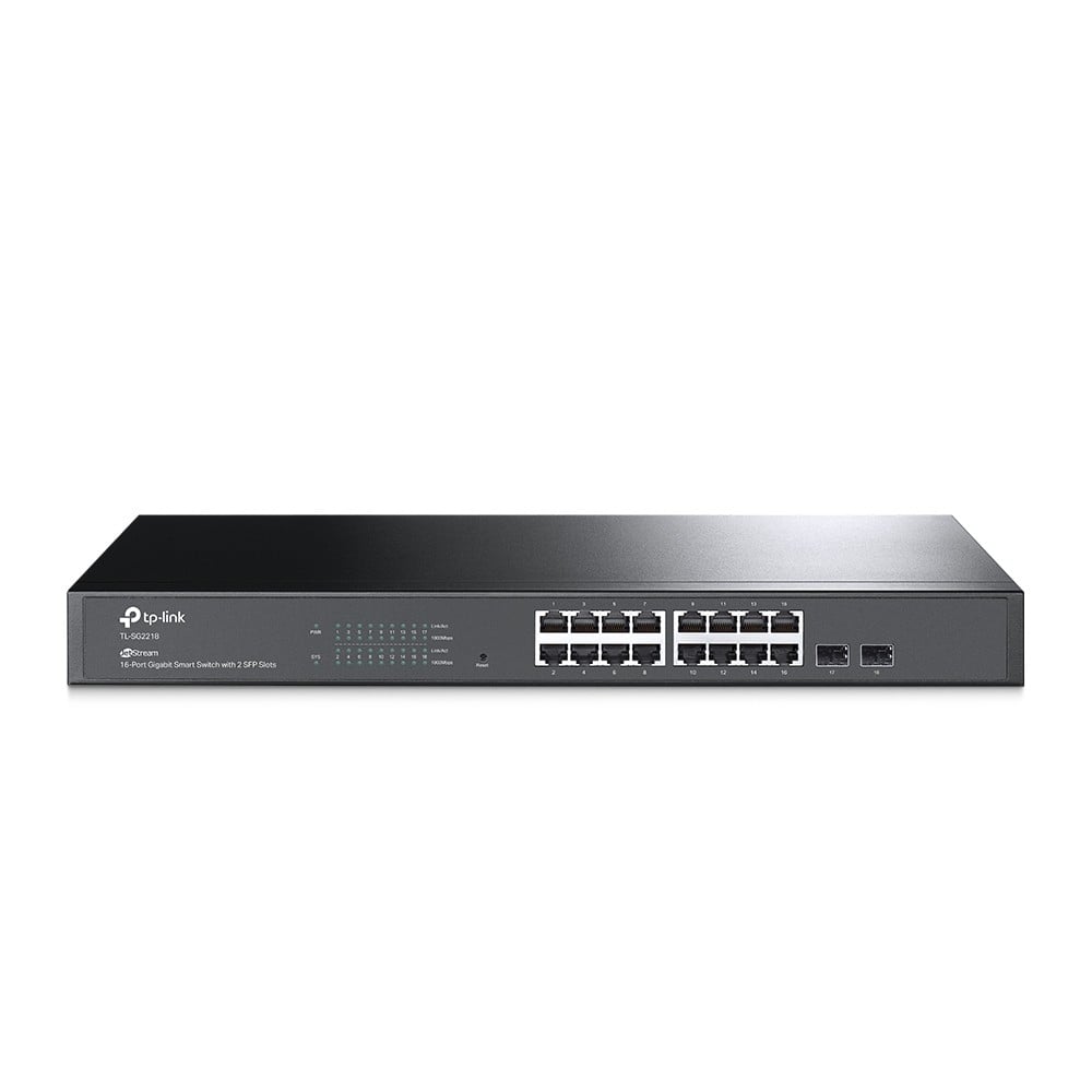 TP-LINK Omada 16-Port Gigabit Smart Switch with 2 Gigabit SFP Slots
