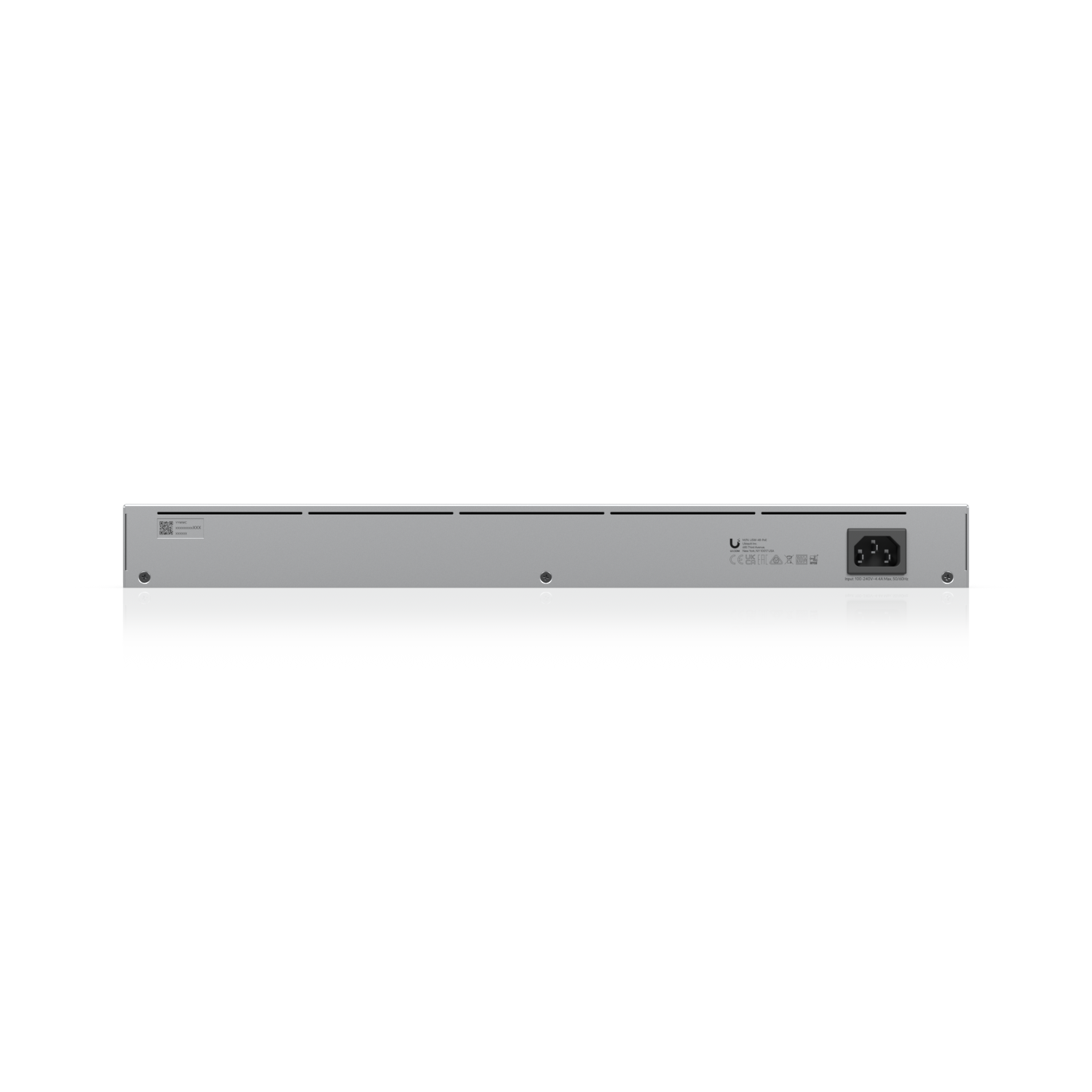 "Ubiquiti Networks UniFi USW-48-POE commutateur réseau Géré L2 Gigabit Ethernet (10/100/1000) Connexion Ethernet, supportant l'alimentation via ce port (PoE) 1U "