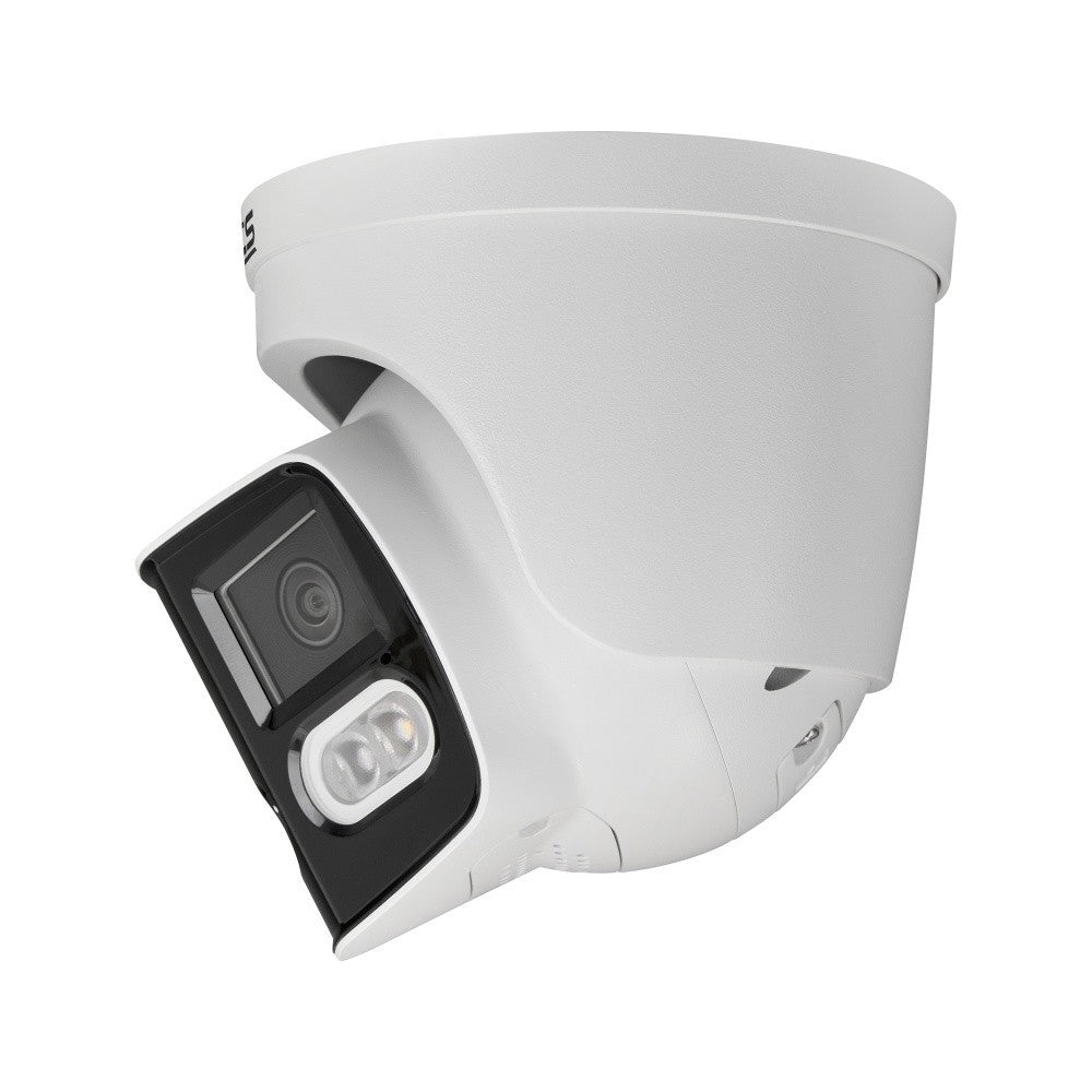 BCS BCS-L-PEIP2X4FCR2L2-Ai1 Caméra dôme IP 8MP avec vue panoramique et technologie NightColor