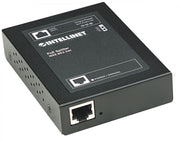 Intellinet 560443 séparateur voix-données Connexion Ethernet, supportant l'alimentation via ce port (PoE) Noir