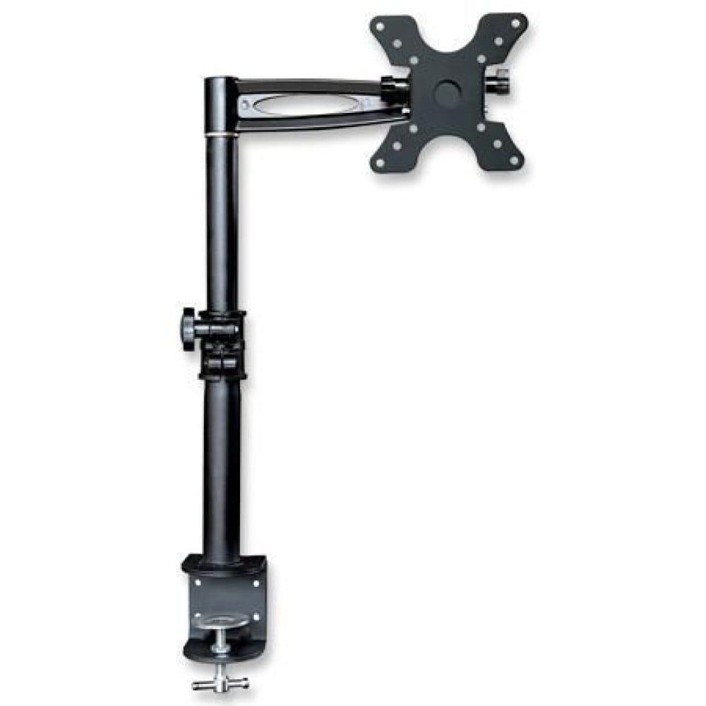"Support de bureau rotatif Techly ICA-LCD 501BK pour moniteurs LCD de 13 a 27"", 8kg"