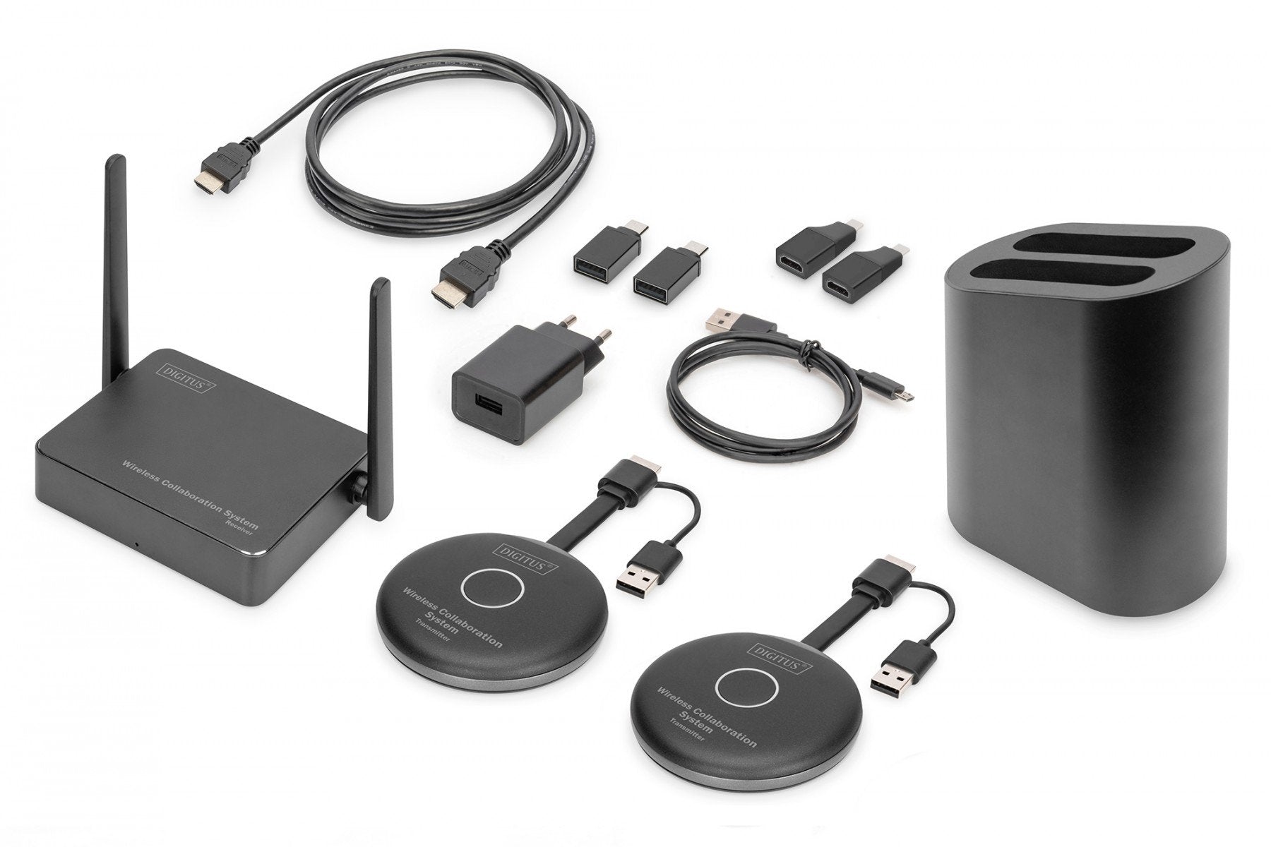 Digitus DS-55317 systeme de présentation sans fil HDMI Bureau