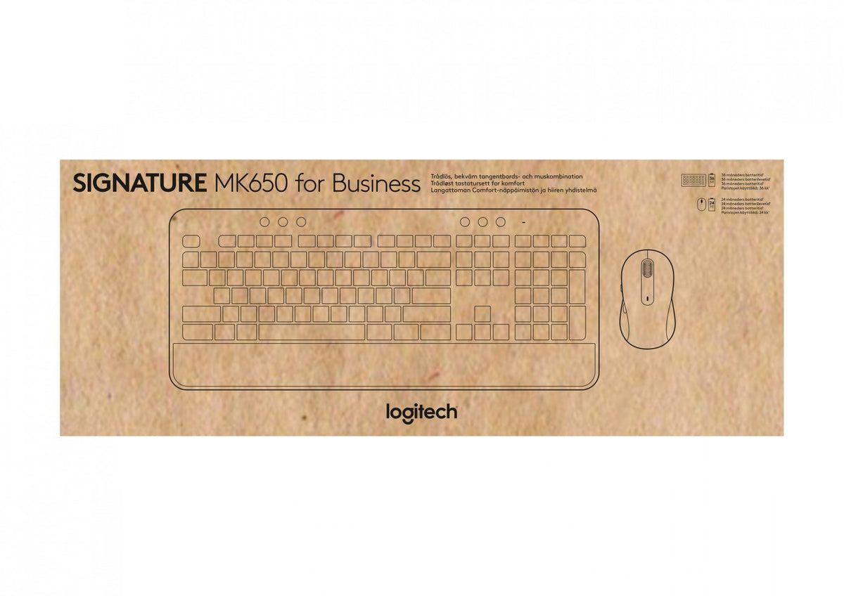 LOGITECH Signature MK650 Combo for Business GRAPHITE (US)