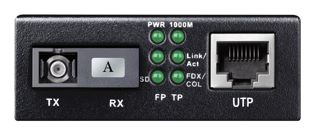 Cudy MC100GSB-40A convertisseur de support réseau 1000 Mbit/s Multimode, Monomode Noir
