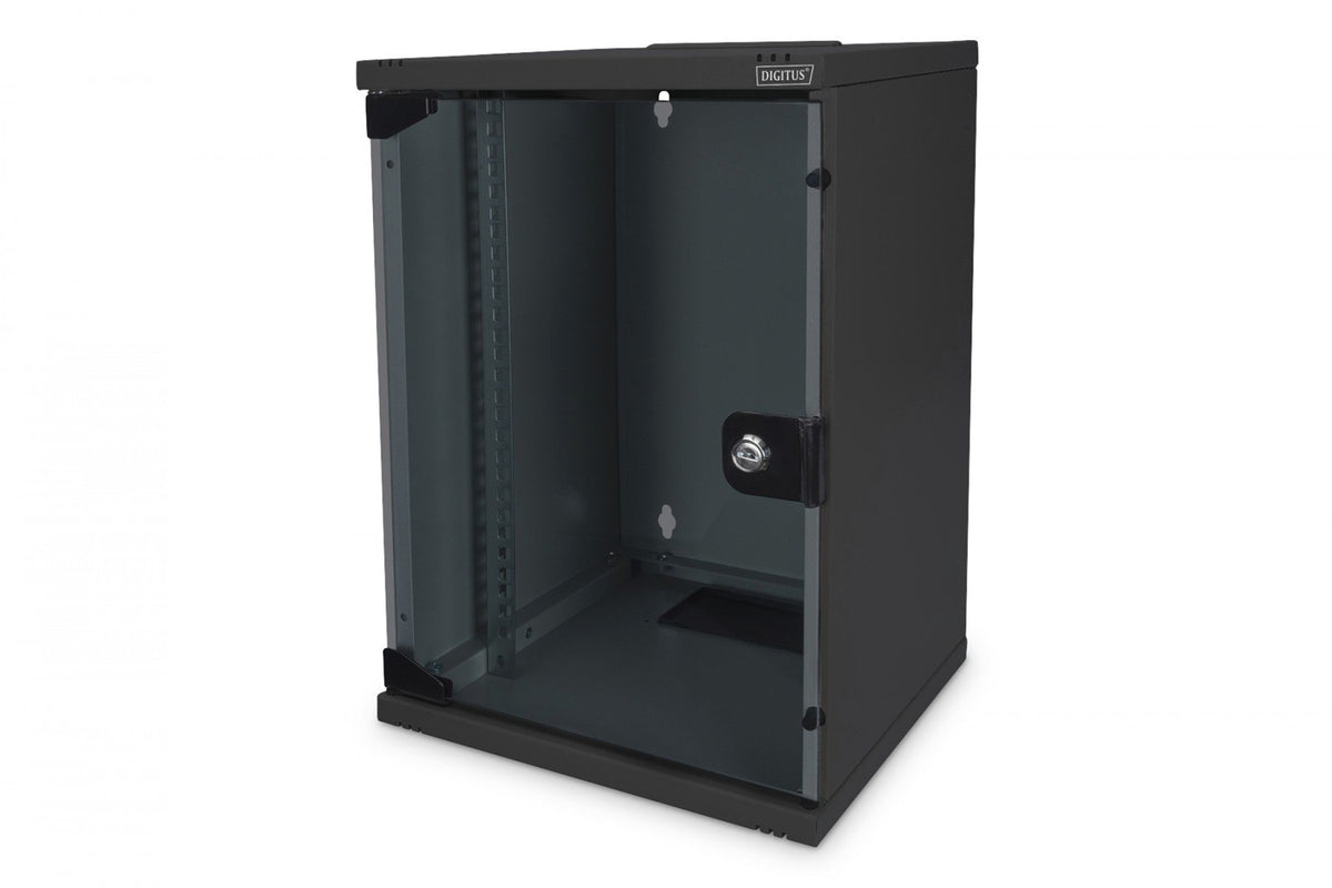 Digitus DN-10-SET-2-B étagere 9U Rack monté sur le mur Noir