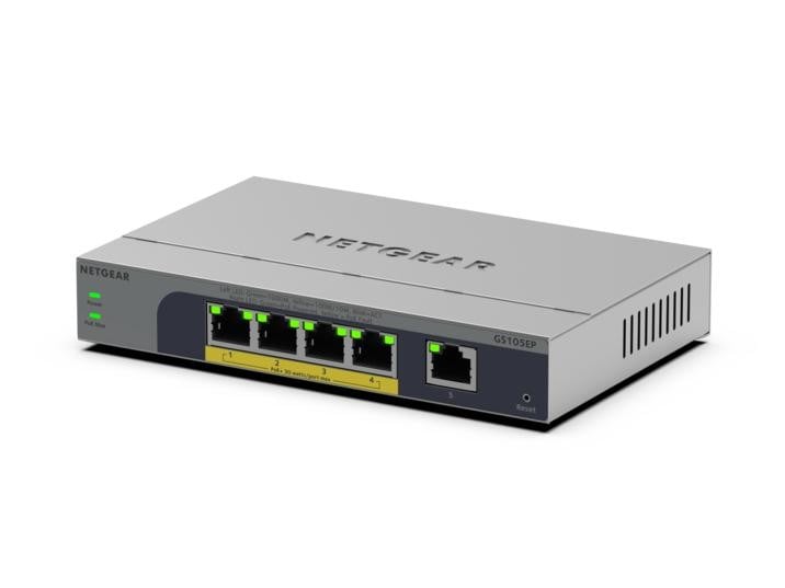 NETGEAR 5PT GB PLUS SWICH W/ POE+ GS105EP