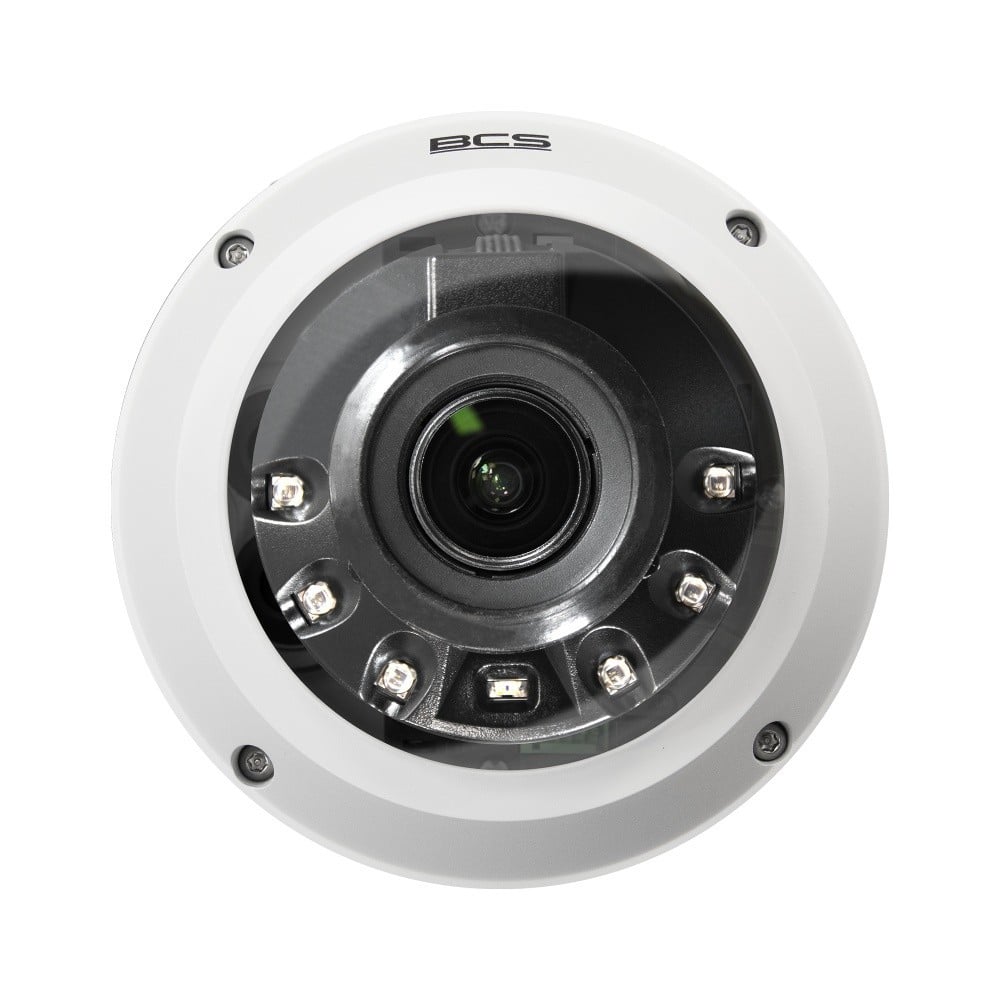 Caméra dôme IP BCS BCS-U-DIP65VSR4-Ai2 5MP avec technologie SkyLight et boîtier IP67