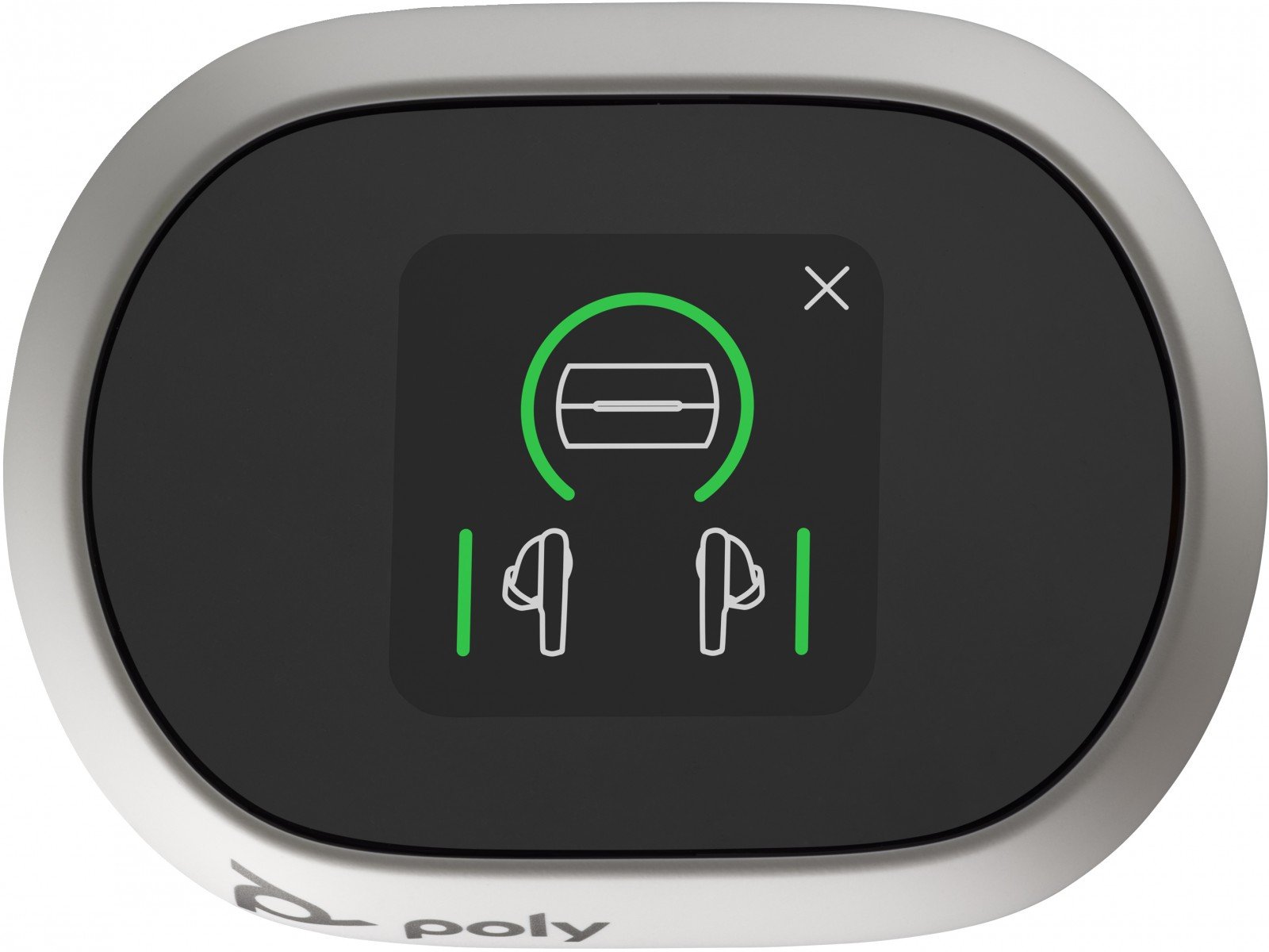 POLY Voyager Free 60+ UC écouteur+boite tactile Blanc USB-A