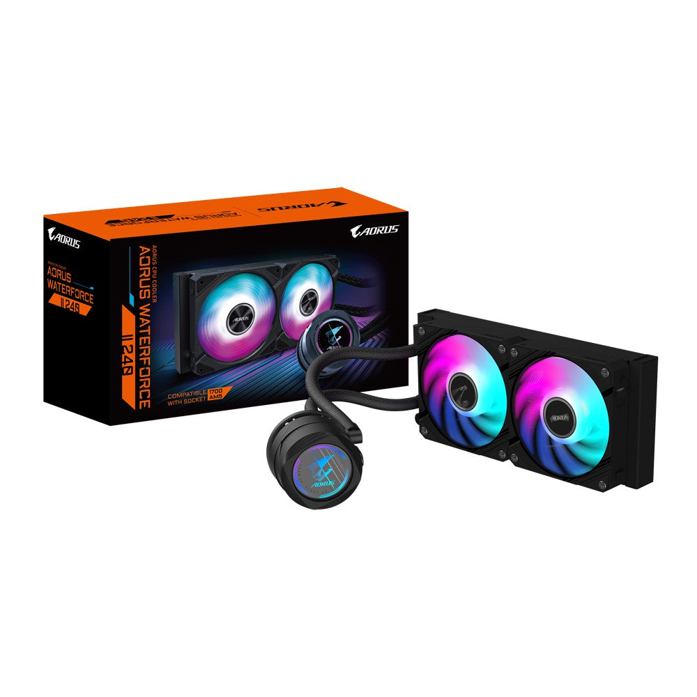 GIGABYTE AORUS WATERFORCE II 240 Refroidisseur de liquide tout-en-un 12 cm Noir