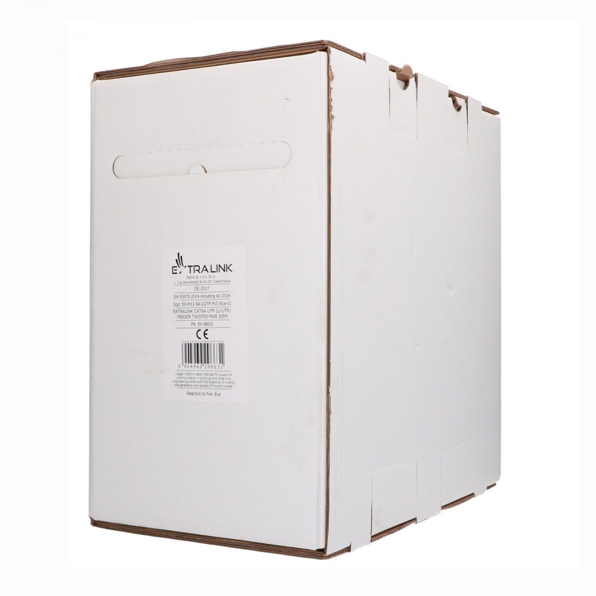 Extralink EX.96631 Câble réseau Cat6A U/UTP intérieur 305m