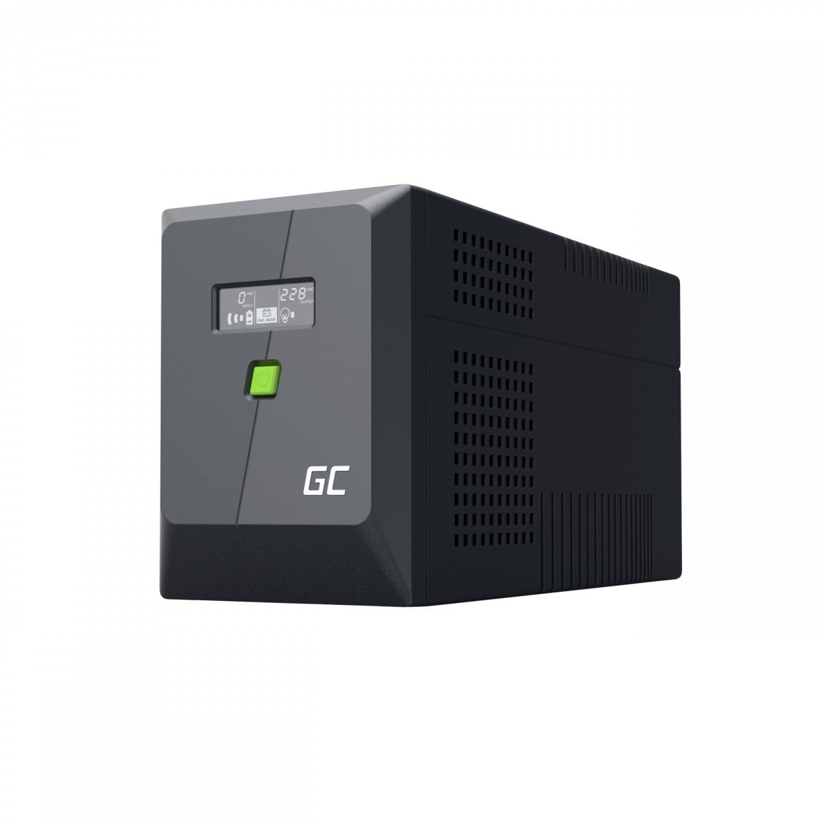 Green Cell Onduleur UPS 1500VA 900W PowerProof avec écran LCD