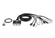 ATEN CS692 Commutateur KVM USB HDMI Résolution 1920x1200 Noir