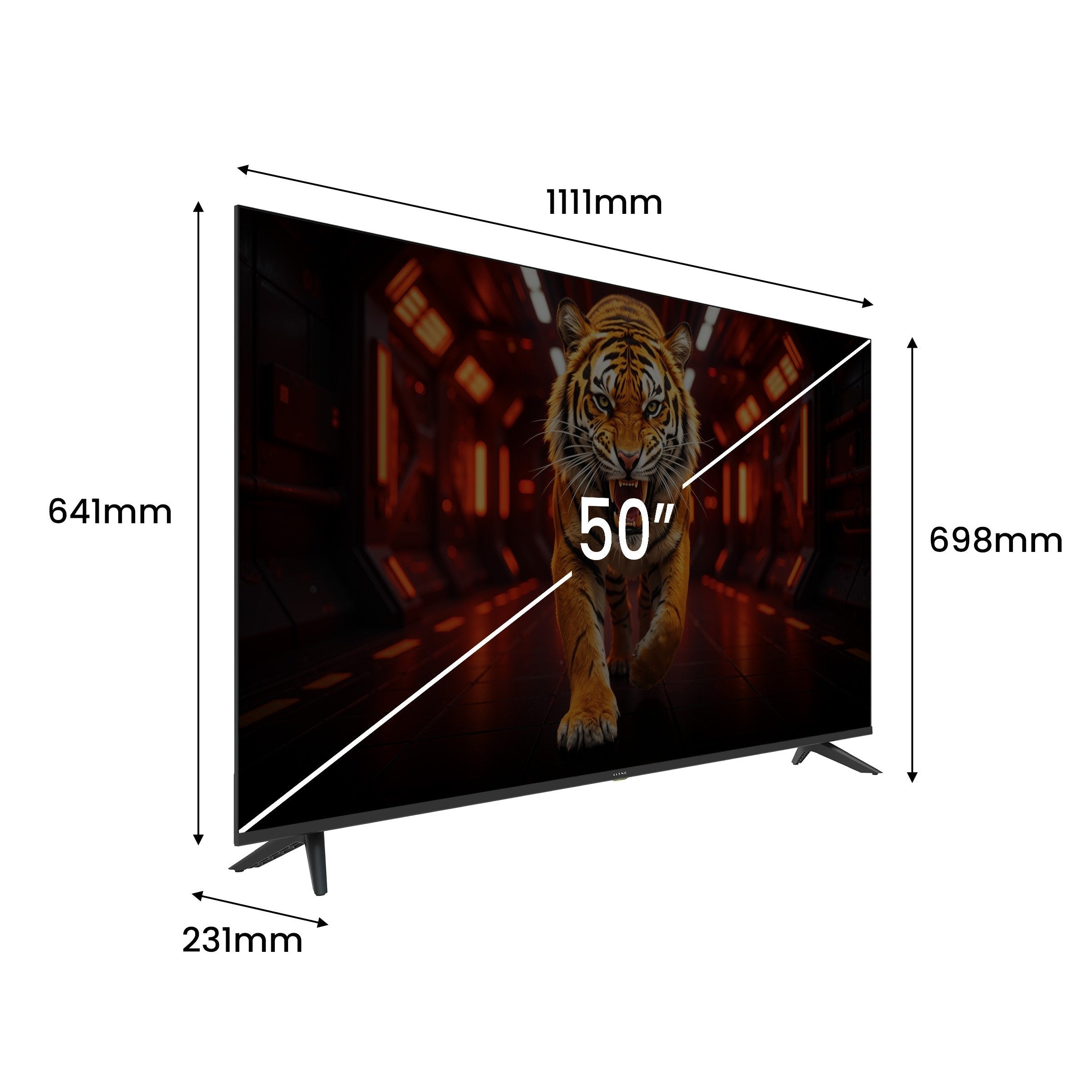 "Kiano Elegance TVTL50 Tizen OS Powered by Samsung LED 50"" UHD/4K"
