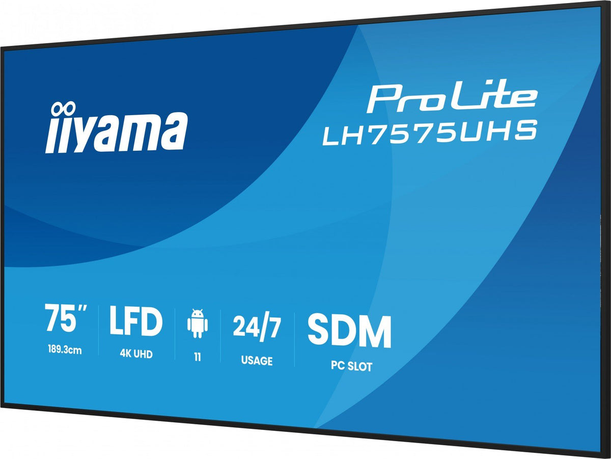 75" 3840x2160 UHD IPS Haze 25% 500