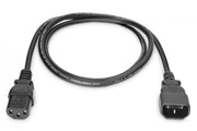 Digitus AK-440201-050-S câble électrique Noir 5 m IEC C14 IEC C13