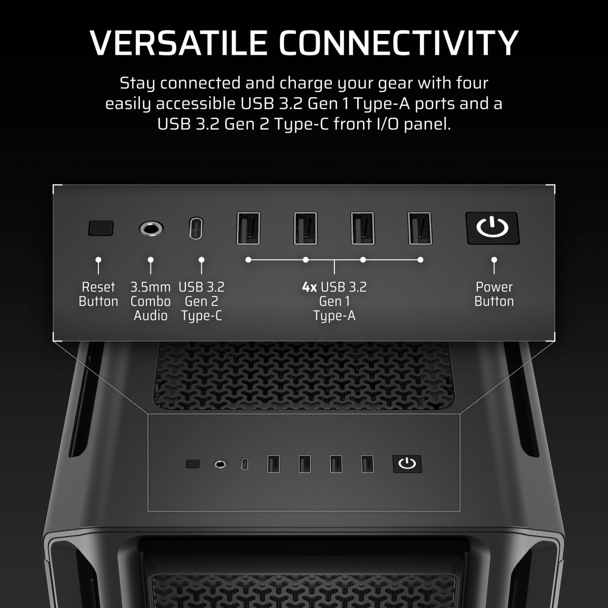 Corsair 5000T Midi Tower Noir