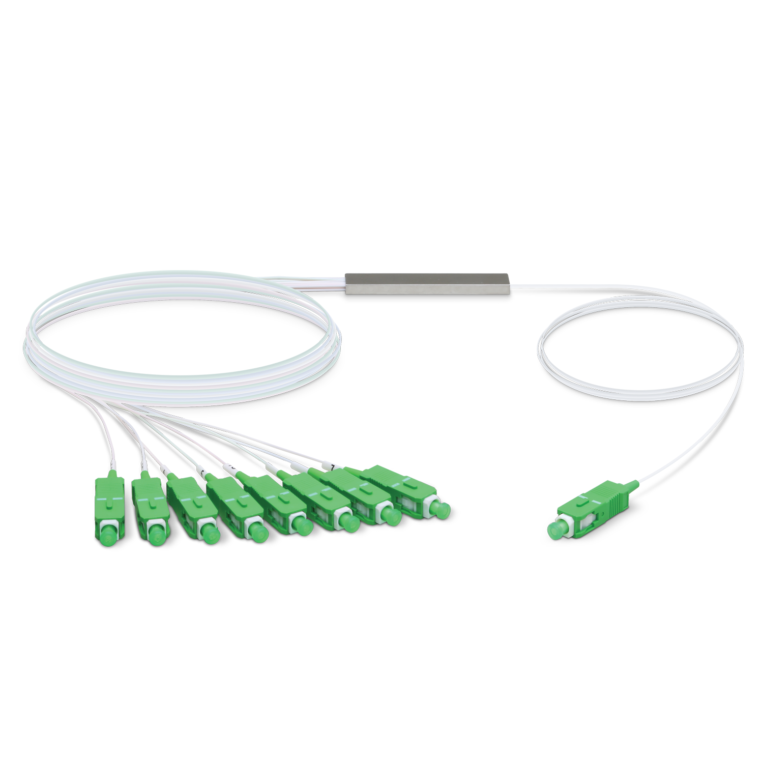 Ubiquiti Networks UF-SPLITTER-8 câble de fibre optique 4,06 m SC/APC 8x SC/APC Blanc