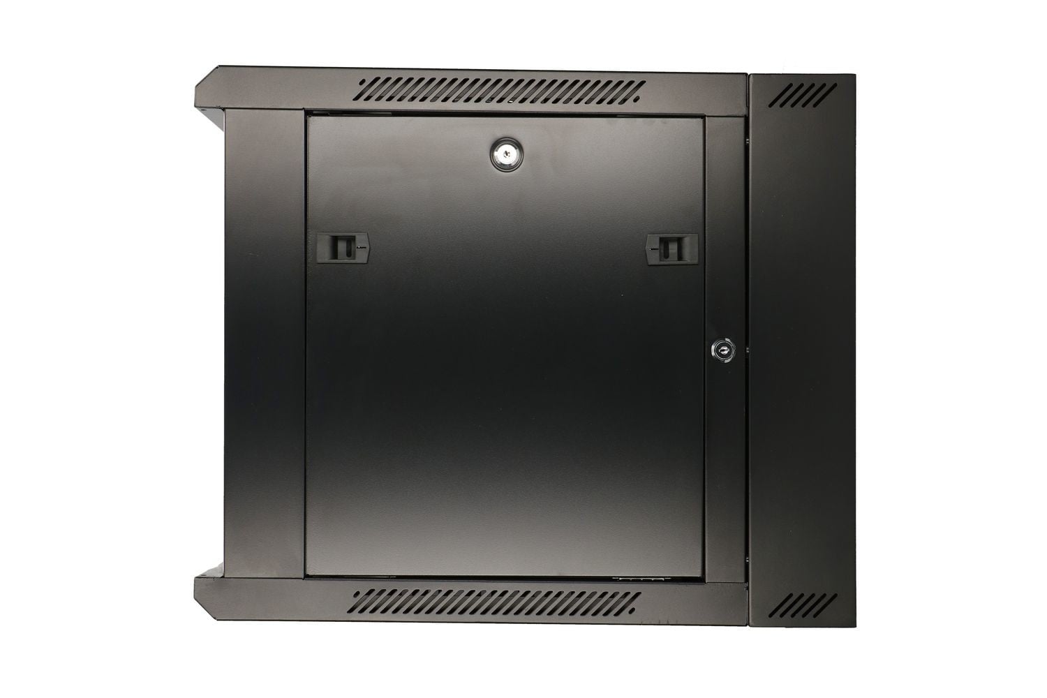 Extralink 9U 600X600 AZH WALL-MOUNTED RACKMOUNT CABINET SWING TYPE BLACK Rack monté sur le mur Noir