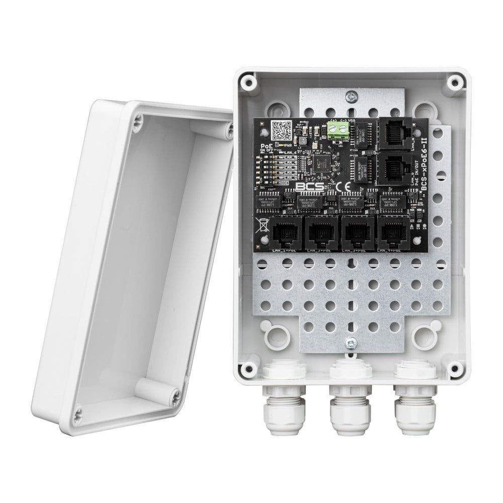 BCS BCS-xPoE6/S Commutateur Réseau Externe