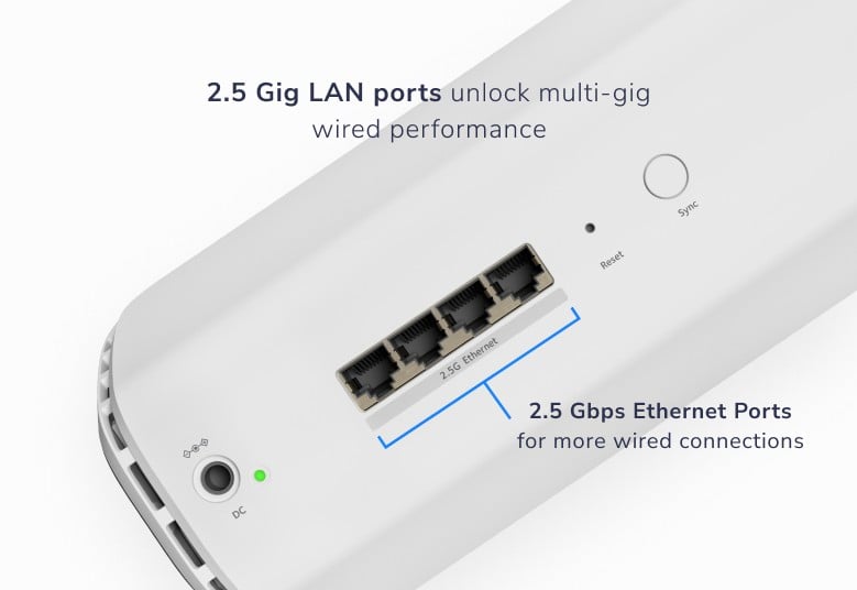NETGEAR Orbi 8 TB Wi-Fi 7 Satellit RBE870