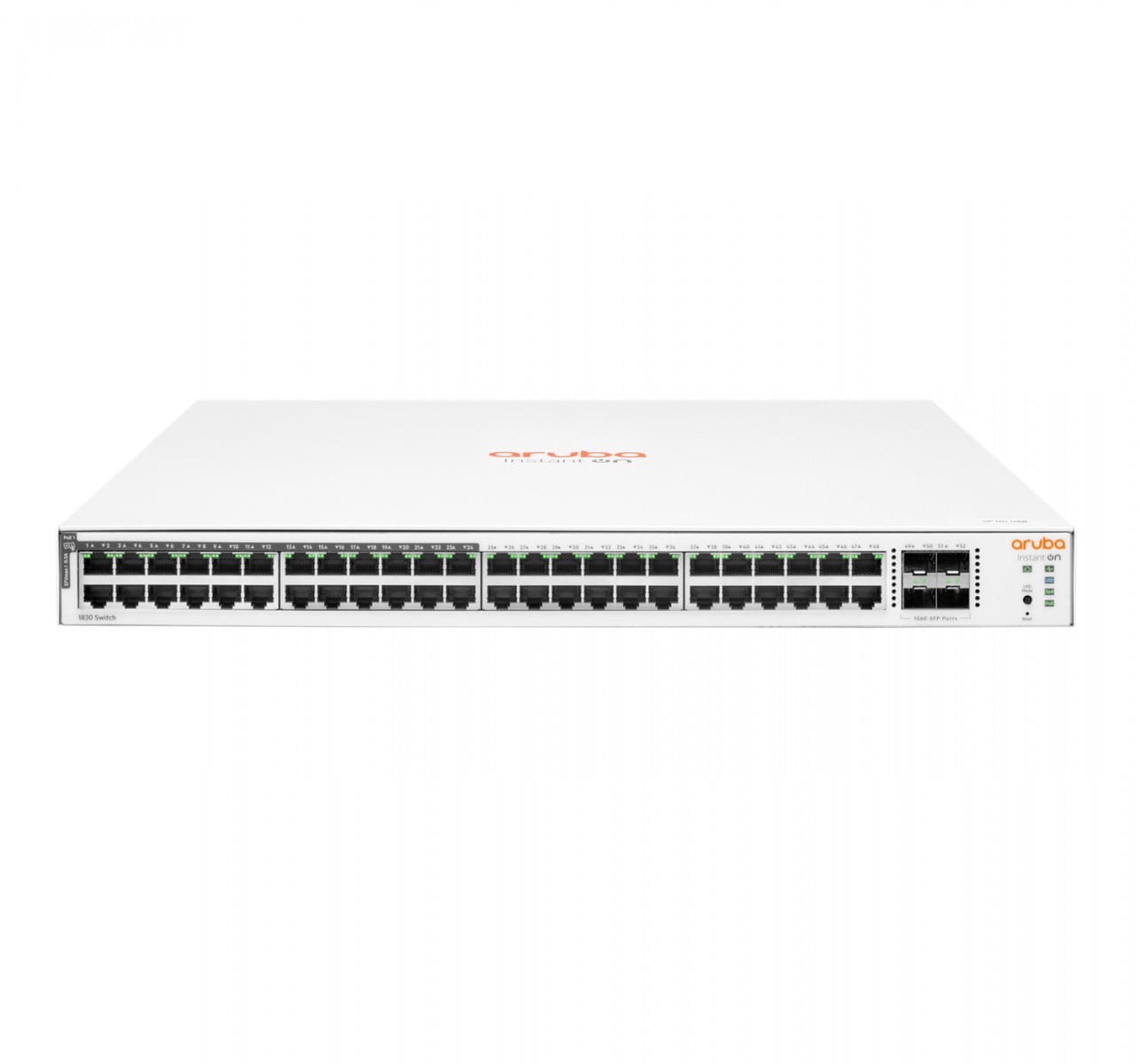 HPE Networking Instant On 1830 48G 24p Class4 PoE 4SFP 370W Switch Commutateur intelligent 24 x10/100/1000 + 24x10/100/1000PoE+)