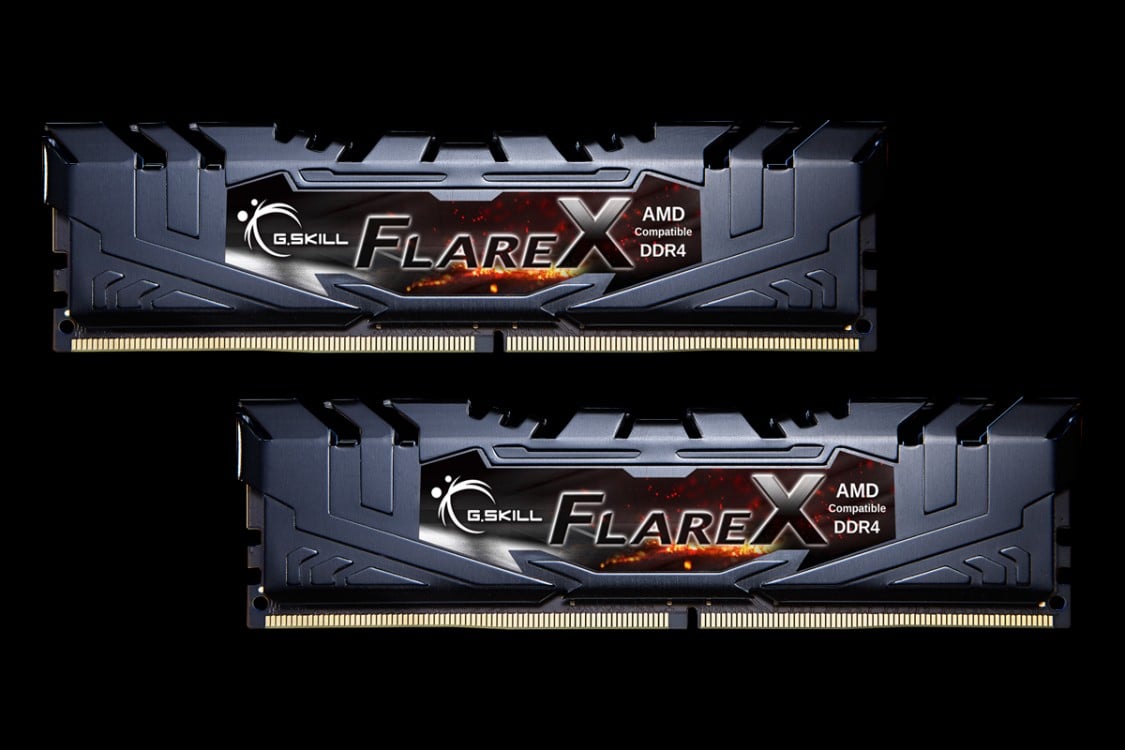 G.Skill Flare X (pour AMD) F4-3200C16D-16GFX module de mémoire 16 Go 2 x 8 Go DDR4
