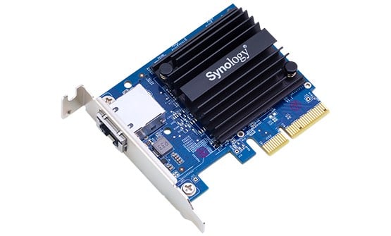 SYNOLOGY E10G18-T1 Single-port high-speed 10GBASE-T/NBASE-T add-in card for NAS servers