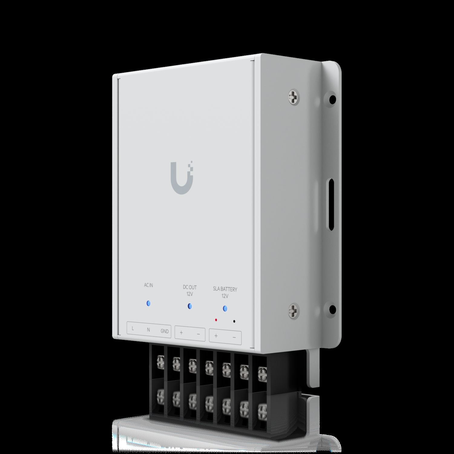 12V power supply with optional backup ba