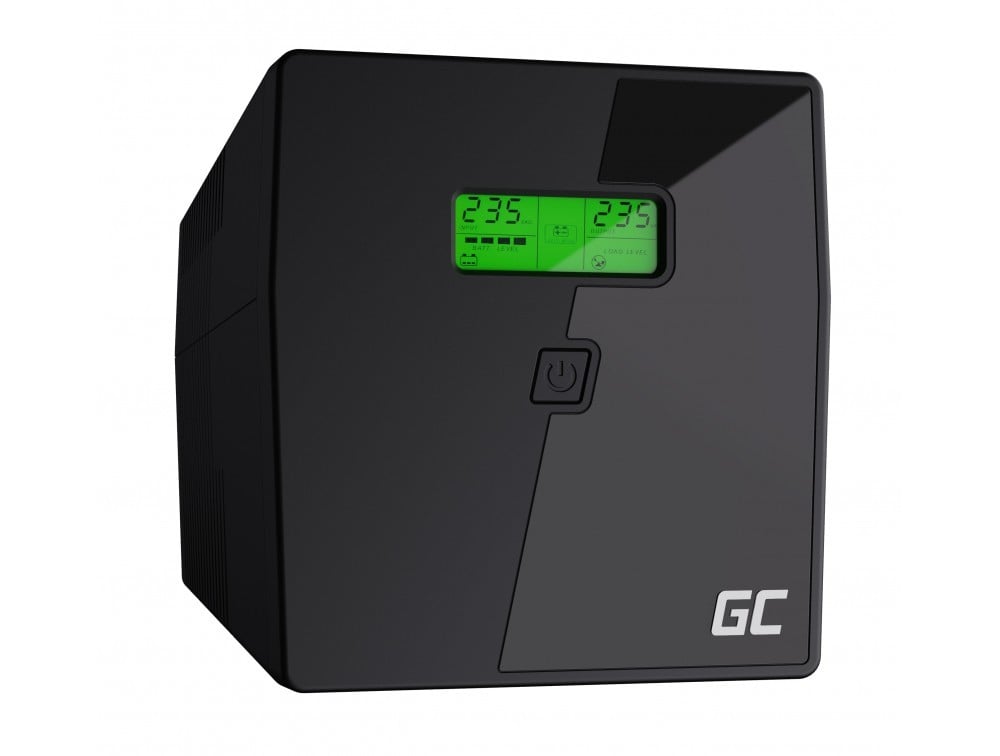 Green Cell UPS03 alimentation d'énergie non interruptible Interactivité de ligne 1,999 kVA 600 W 4 sortie(s) CA