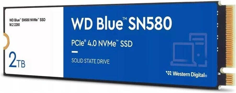 WD SSD Blue SN580 2TB PCIe Gen4 NVMe