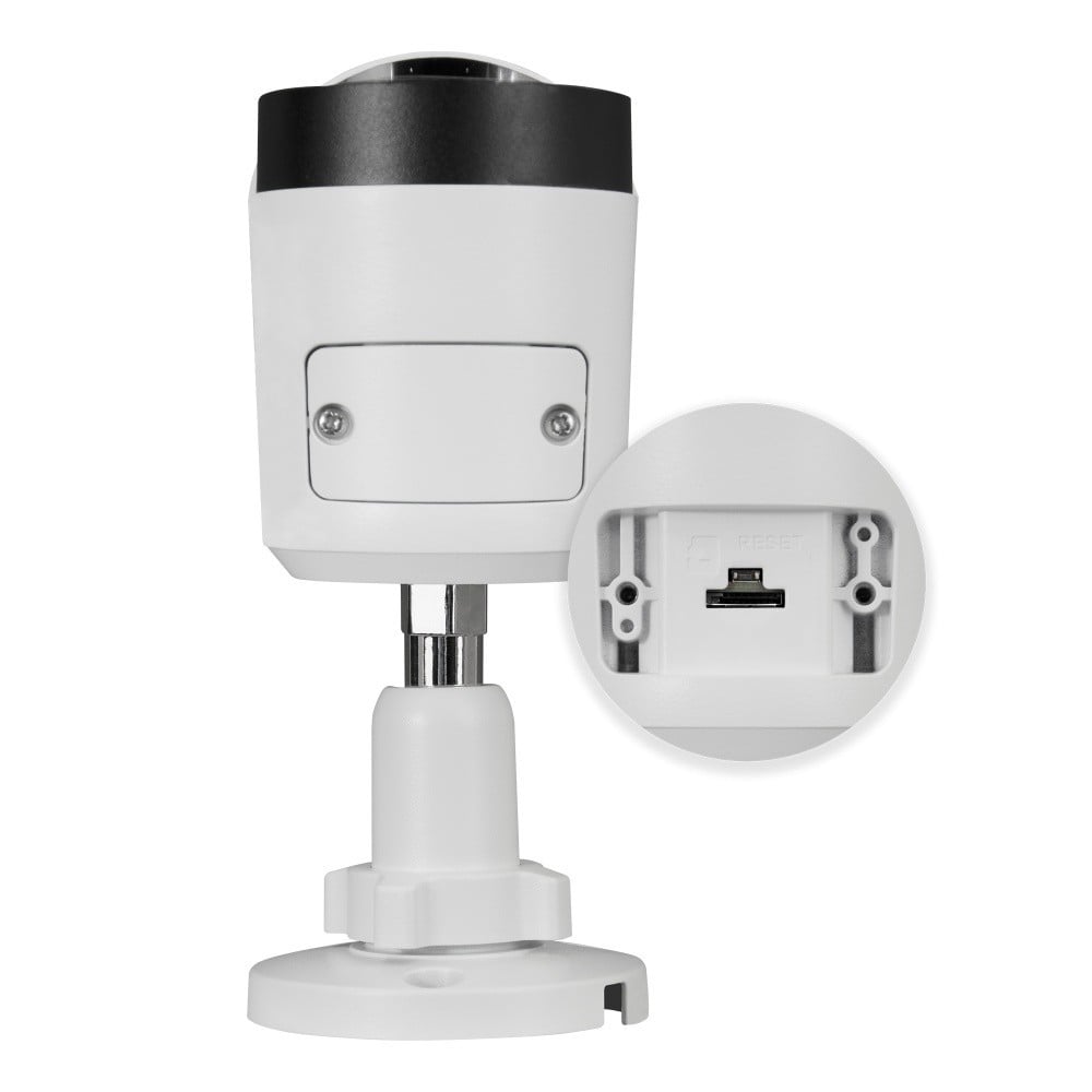 BCS BCS-L-TIP16FCR3L3-Ai1 Caméra tubulaire IP 6MP avec technologie NightColor et microphone