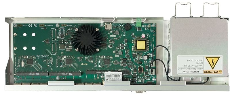 Mikrotik RB1100AHx4 Routeur connecté Gigabit Ethernet Acier inoxydable