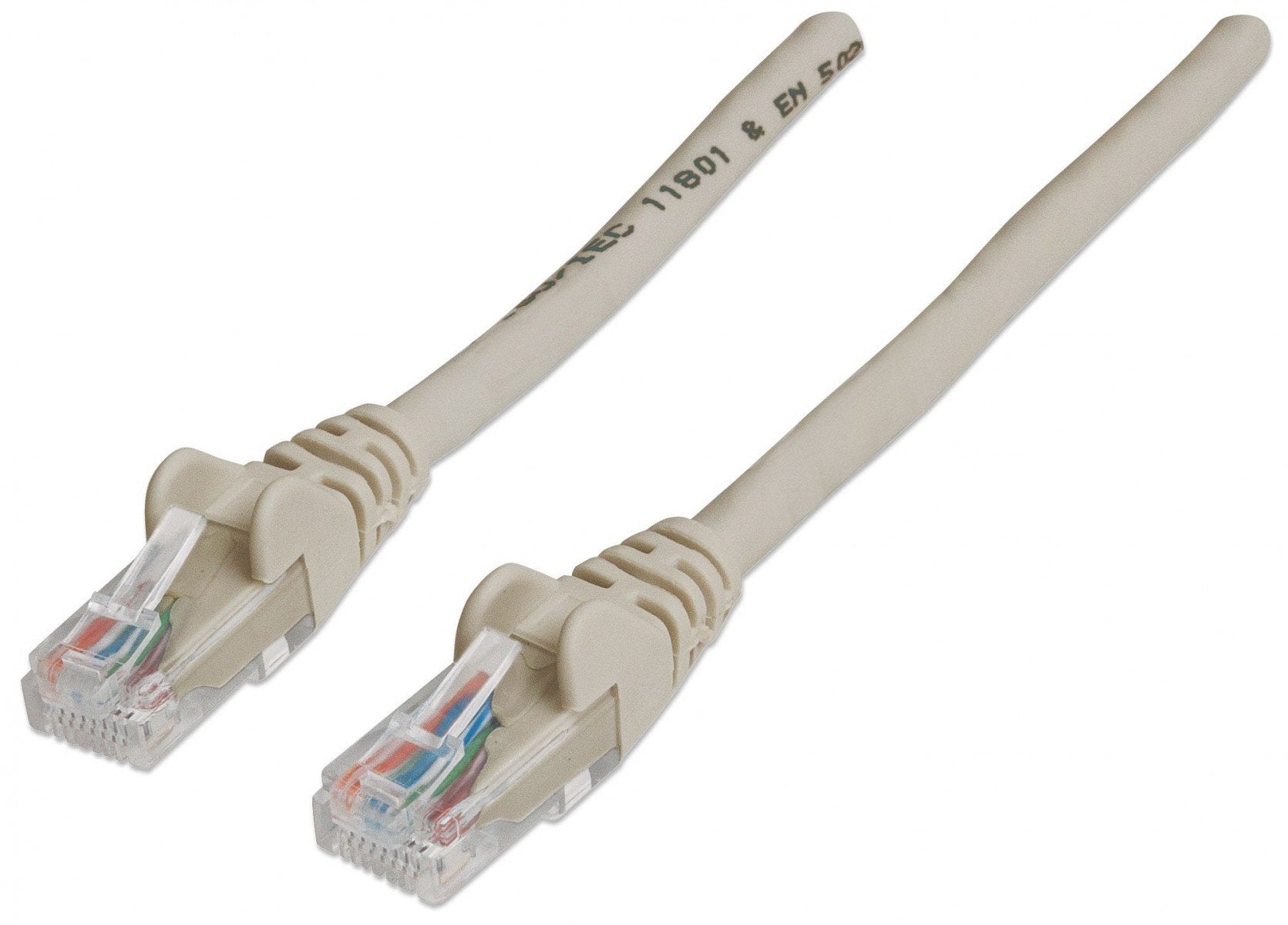 Intellinet RJ-45 M/M, 20m câble de réseau Gris Cat6 U/UTP (UTP)