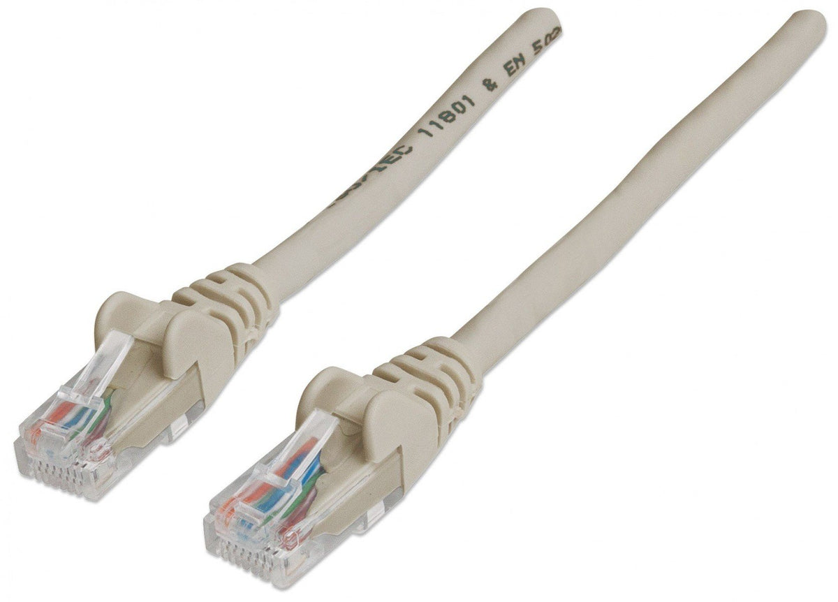 Intellinet RJ-45 M/M, 20m câble de réseau Gris Cat6 U/UTP (UTP)