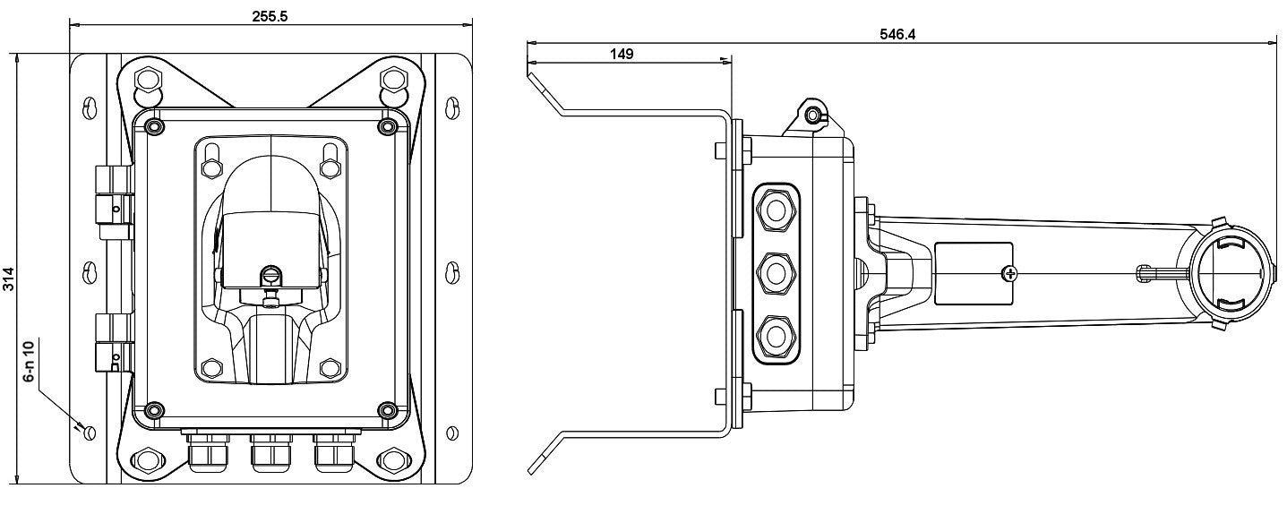 Hikvision DS-1602ZJ-BOX-CORNER Corner mount