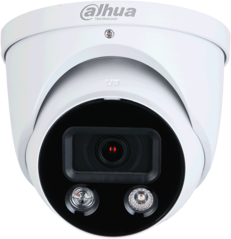 Dahua IPC-HDW3549H-AS-PV-0280B-S4 5 MP Smart Dual Light Active Deterrence Fixed-focal Eyeball WizSense Network Camera