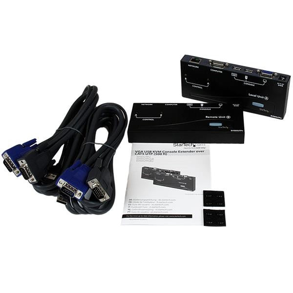 StarTech.com SV565UTPUEU extension KVM Émetteur et récepteur