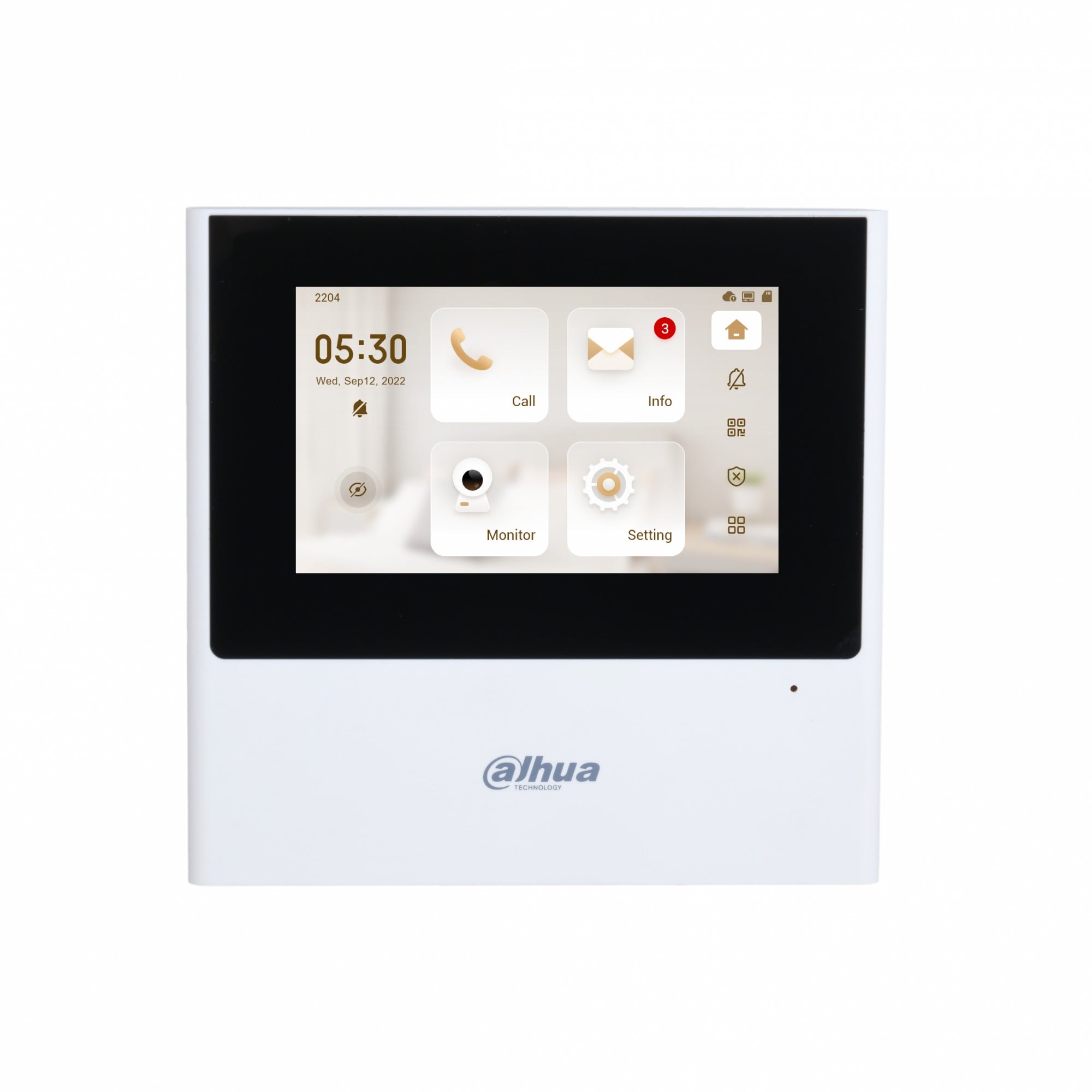 Dahua VTH2611L-WP Moniteur intérieur IP & Wi-Fi