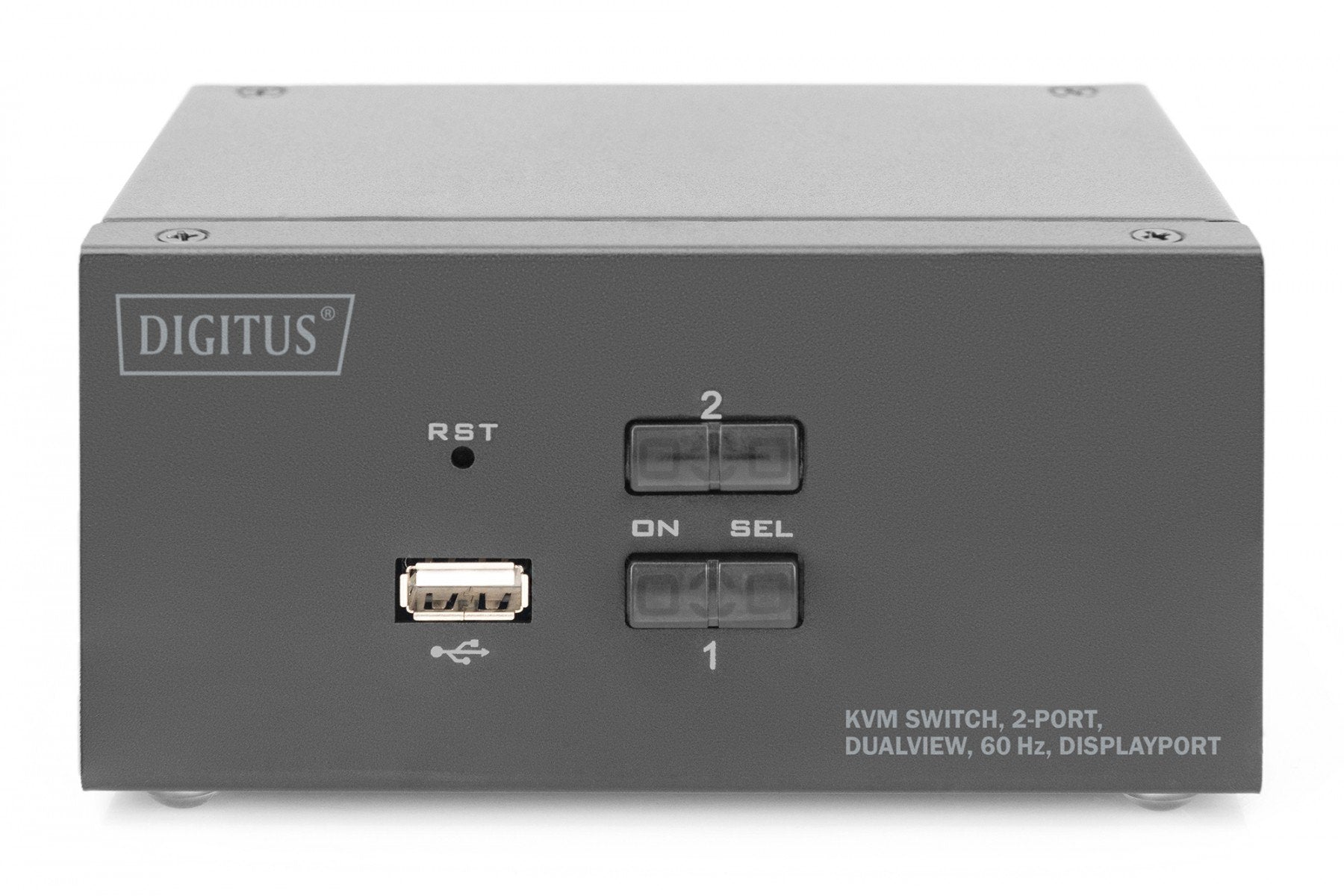 Digitus DS-12862 commutateur écran, clavier et souris Noir