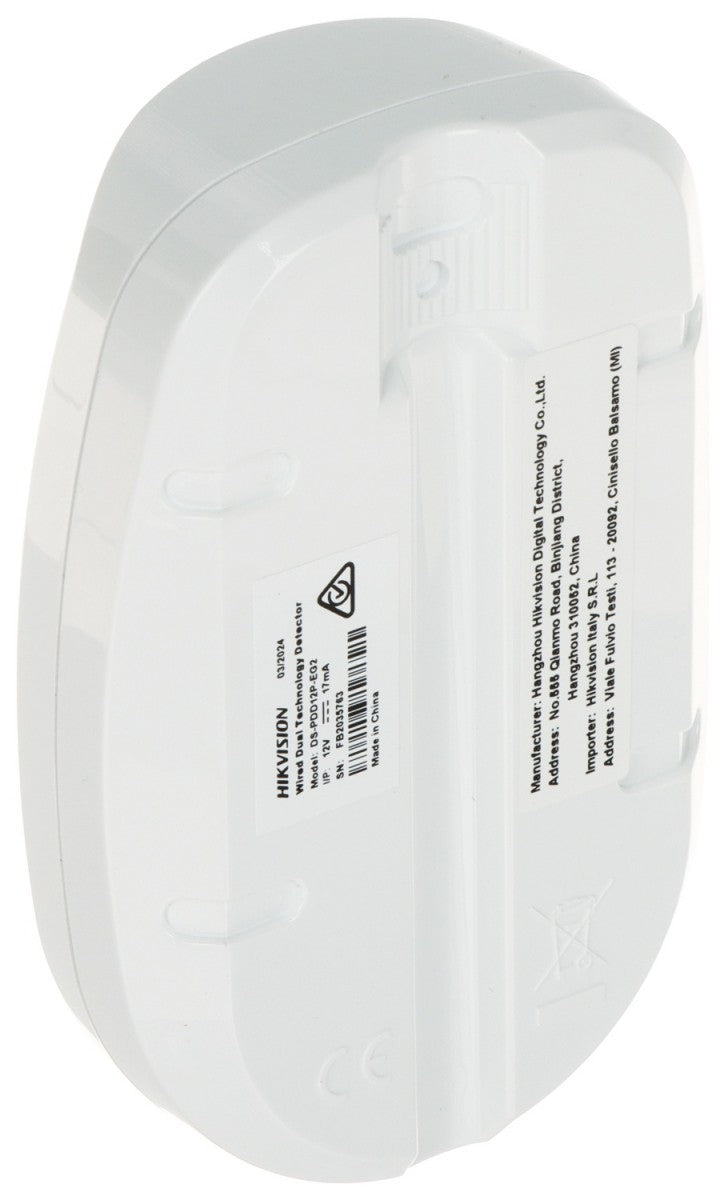 Hikvision DS-PDD12P-EG2 Détecteur dual-tech filaire