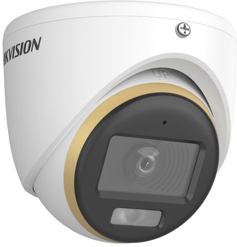 Hikvision DS-2CE70DF3T-LMFS(2.8mm) 2 MP Caméra Turret ColorVu a double éclairage fixe