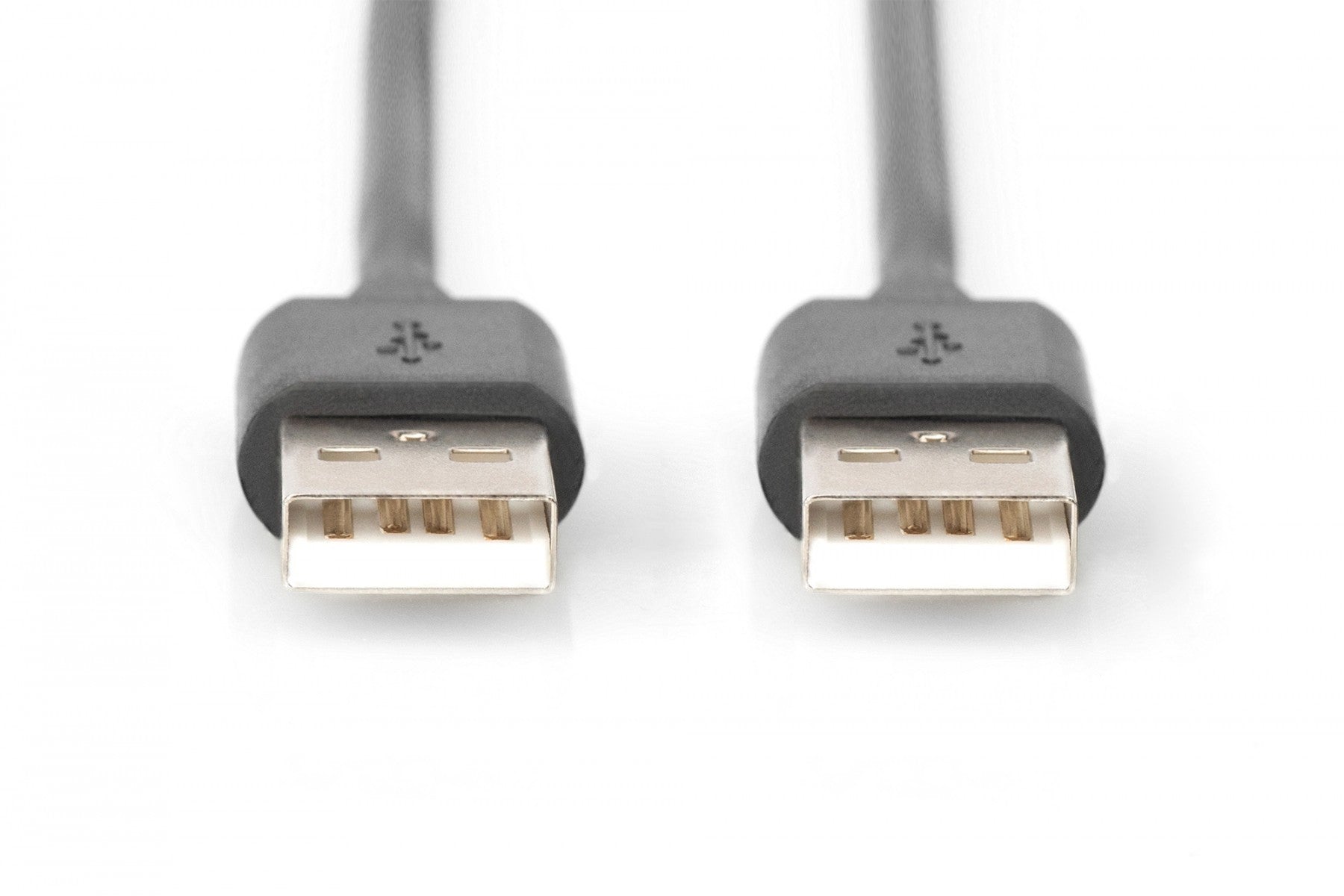 Digitus AK-300101-018-S câble USB USB 2.0 USB A 0,48 Gbit/s Noir