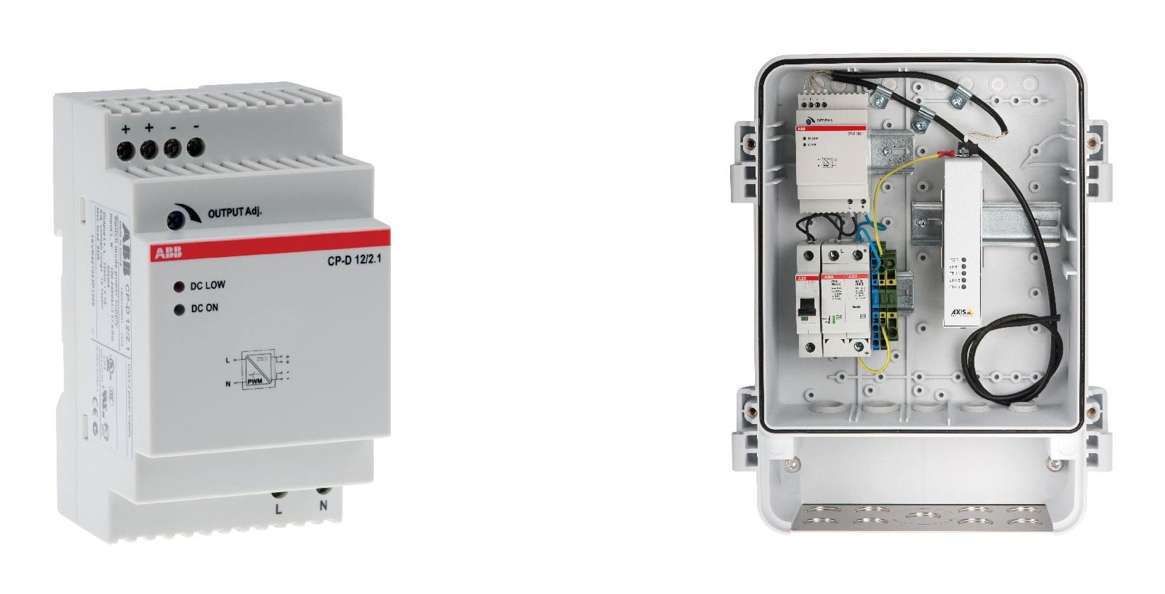 AXIS 5505-731 adaptateur d'alimentation/inverseur Intérieur 30 W Blanc